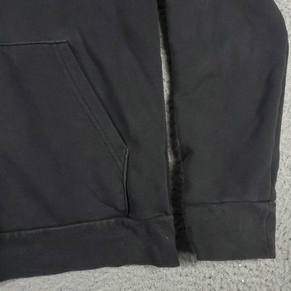 Adidas Sweater Womens Large Black Full Zip Up Hoodie Sweatshirt Ladies * - Picture 4 of 9